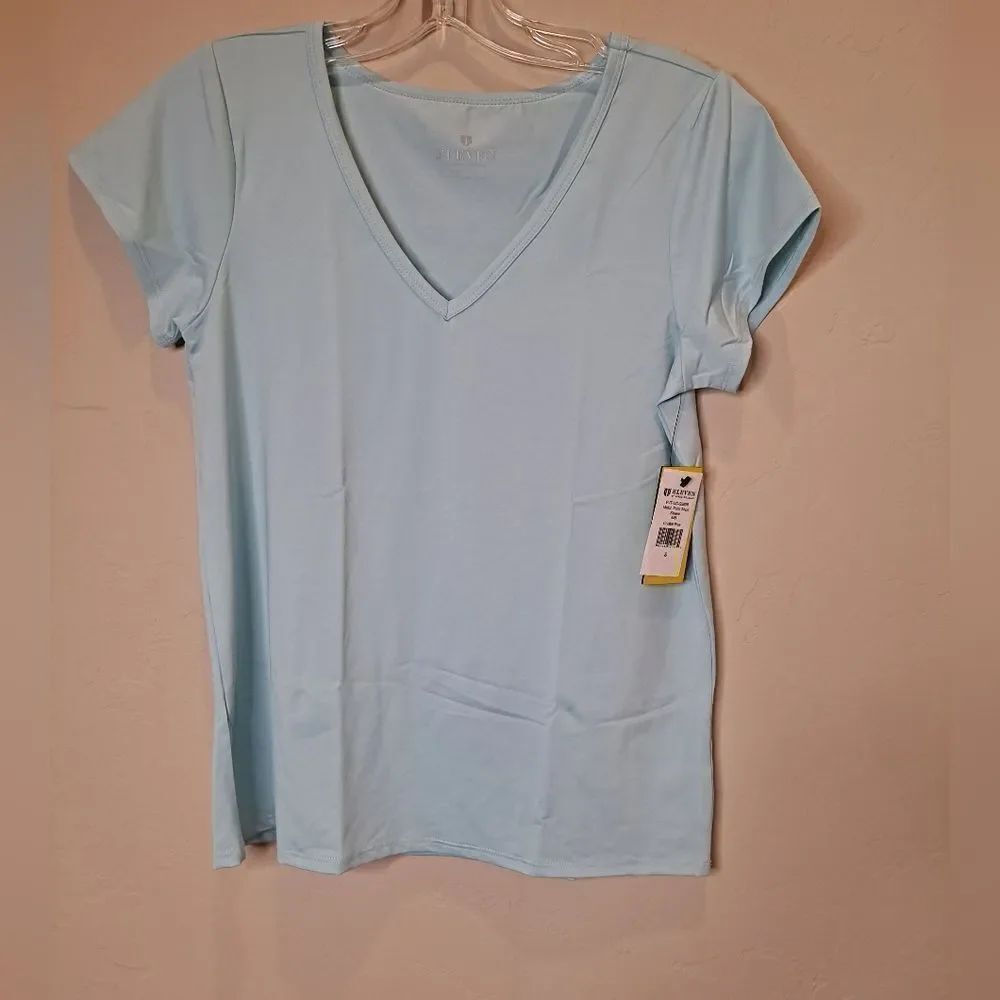 Eleven by Venus Williams Match Point Short Sleeve in Crystal Blue